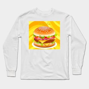 Burguer Fan Long Sleeve T-Shirt